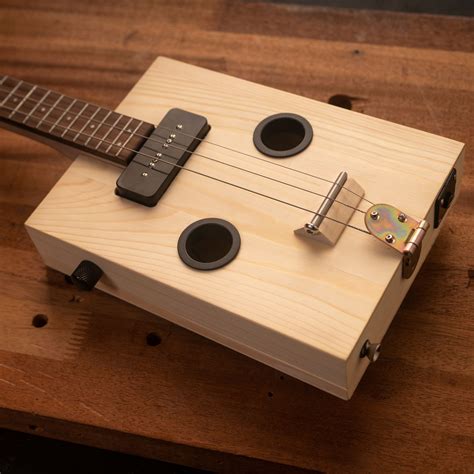 4 string electric cigar box guitar|cigar box tuning 4 string.